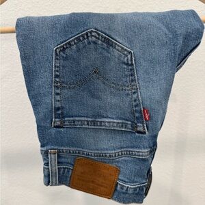 Levi's Slim Blue Jeans with Faded Finish